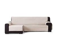 Eysa Garona Protect Imperméable et Respirant Housse de canapé, 90% Coton 10% Polyester, Beige, 240 cm