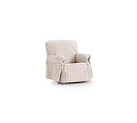 Eysa Garona Protect Imperméable et Respirant Housse de canapé, 90% Coton 10% Polyester, Beige, 80-120 cm