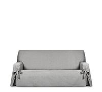 Eysa Housse de canapé antitache Chaise Longue Beige Bras Droite Vue de Face Design Genna