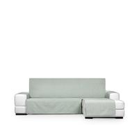 EYSA Housse de canapé antitache Chaise Longue Extra Aigue-Marine Bras Gauche Vue de Face Design Genna