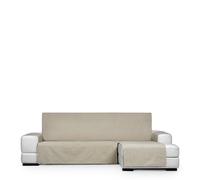 Eysa Housse de canapé antitache Chaise Longue Lin Bras Droite Vue de Face Design Genna