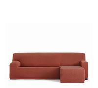 Eysa Housse de canapé en L élastique Llion Couleur 09/ Chaudière, Bras Court Droite Vue de Face