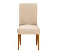 Eysa Housse de Chaise avec Dossier élastique Llion Pack 2 unités, Couleur 00/Écru