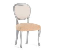 Eysa Housse de Chaise élastique Llion, Pack 2 unités, Couleur 01/ Beige