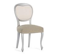 Eysa Housse de Chaise élastique Llion, Pack 2 unités, Couleur 11/ Vision, 45, Mink 11