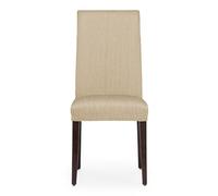 Eysa Housse de Chaise Extensible avec Dossier écru Lot de 2 Design Luz