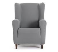 Eysa Housse de Fauteuil bi-élastique pour bergère Couleur Gris Design Harlem