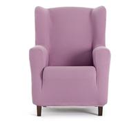 Eysa Housse de Fauteuil bi-élastique pour bergère Couleur Rose Design Harlem