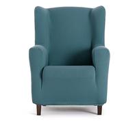Eysa Housse de Fauteuil bi-élastique pour bergère Couleur Vert émeraude Design Harlem