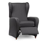 Eysa Housse de Fauteuil Extensible Relax 1 Place Anthracite Design Luz
