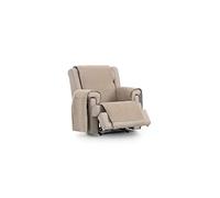 Eysa Loira Protect Imperméable et Respirant Housse de canapé, 65% Polyester 35% Coton, Beige, 55 cm