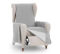 Eysa Magnus Housse de canapé réversible 1 Place Pratique C/ 06, 06 Gris