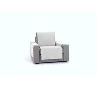 Eysa Levante Housse, Cotton, Blanc, 55cm Valide pour un canapé de 60-110cm