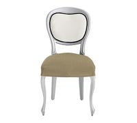 Eysa Ulises Housses de Chaise, Pack 2, Couleur 01-Beige, Polyester Coton, 33x4x22 cm