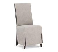 Eysa Valkiria Housse de Chaise avec des Rubans, Pack 2, Couleur Lin