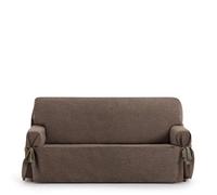 Eysa Valkiria Universal Sofa Cover with Ties 1 Seater Colour 05, Marron 7