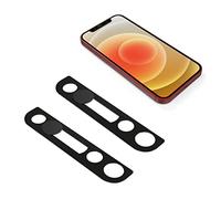 EYSOFT Coque Avant de téléphone et Webcam pour iPhone X, 11, 12 - Protection de la Vie privée, Pas d'impact sur Le Visage (Noir)
