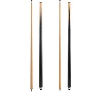 Eyuepu Queue de billard 58" Ensemble de 2 queues de billard 18 Oz Bâtons de billard