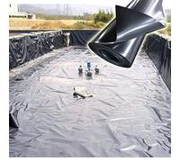 EYUIOPLM Bâches Souples pour Bassin d'agrément Revêtements de Bassin pour bassins extérieurs, Peaux en PEHD pour Petits bassins à Poissons, sous-Couche de bâche de Bassin en Caoutchouc(1 x6m)