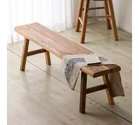 EYUIOPLM Banc d'entrée Industriel Rustique Marron, Banc de Salle à Manger en Bois d'intérieur,d'appoint for Chaussures, for Couloir, Hall, Salon, Chambre à Coucher(140 * 25 * 45cm)
