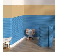 EYUIOPLM Panneaux muraux 3D de 60 cm de Large, Autocollants, à Poser soi-même, for la décoration Murale intérieure (Salon, Chambre).(Blue,60 * 1000cm/23.6 * 393.7 in)