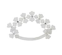 EYVRPAU 1 pièce Bandeau Élastique Floral pour Bébé Fille, Accessoire pour Cheveux de Nouveau-né et Enfant, Bandes Cheveux Bébé, Turban Fleur, Serre-tête, Wrap Photographie, Bébé Turban