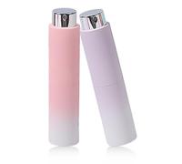 EYVRPAU 2 Pièces Bouteille Vaporisateur de Parfum, Vaporisateurs vide rechargeable, Mini Portable Bouteille, Pulvérisateur avec fenêtre, Pour Homme Femme Voyager, flacon voyage, mini (8ml)