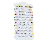 EYVRPAU Bracelet 12 Pièces Coloré en Pâte Polymère pour Future Mariée & Demoiselle d'honneur | Accessoire Fête Enterrement de Vie de Jeune Fille Cadeau Souvenir Mariage