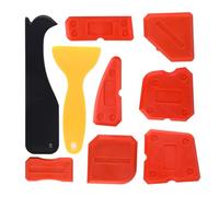EYVRPAU Kit 9 pièces, Lisseurs de Joint en Silicone, Enlève-joints, Outils de Calfeutrage, Instruments Lissage et l'Acrylique, Spatule à Lisser, Scraper, Joint Smoother