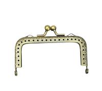 EYZJQSTUV Armatures métalliques à Fermoir à Pression, Fermoir à Monnaie Carré en Métal Poignée de Cadre Sac Main 8.5cm Bronze Antique 20 pcs