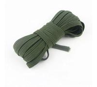 EYZJQSTUV Bandes élastiques Larges Plates, Bande Élastique 6mm 5m-150m Multicolore(Army Green,40 m)