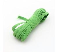 EYZJQSTUV Bandes élastiques Larges Plates, Bande Élastique 6mm 5m-150m Multicolore(Fruit Green,10m)