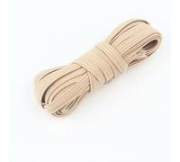 EYZJQSTUV Bandes élastiques Larges Plates, Bande Élastique 6mm 5m-150m Multicolore(Khak,20 m)