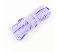 EYZJQSTUV Bandes élastiques Larges Plates, Bande Élastique 6mm 5m-150m Multicolore(Light Purple,10m)