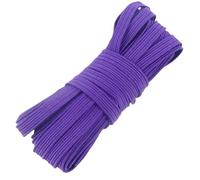 EYZJQSTUV Bandes élastiques Larges Plates, Bande élastique Multicolore de 6 mm, Longueurs Multiples 5 à 150 m, for la Couture et l'usage Domestique(Purple,5m)