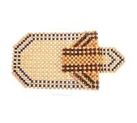 EYZJQSTUV Coussin d'été pour siège Voiture à Perles en Bois, Coussin de siège en Perles Bois, Ajustement Universel, Massage rafraîchissant, Beige, 132x40x1,8 cm