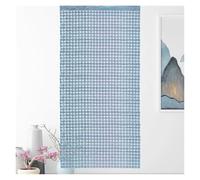 EYZJQSTUV Décorations de Rideaux en Papier d'aluminium, Rideau de guirlandes 1m x 2m, Toile Fond Multicolore for fête d'anniversaire et Mariage, arrière-Plan Photo(Shinny Light Blue)