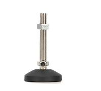 EYZJQSTUV Pieds de Mise à Niveau réglables, Pieds de Niveau Meuble réglables, Plusieurs Tailles, Acier Inoxydable, Nylon(D60XM12X50mm)
