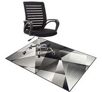 EYZO 90 × 140 cm Tapis de Chaise Tapis Protection de Sol Chaise Bureau Tapis de Sol pour Chaise Gamer Ordinateur Tapis de Sol Chaise de Bureau Silencieux Chairmat Tapis Chaise Gaming Antidérapant