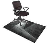 EYZO Tapis de Chaise Bureau, Tapis de Chaise Gaming, Tapis de Chaise de Bureau pour Plancher en Bois, Tapis de Sol Antidérapant Silencieux, Tapis pour Protection de Sols Protecteur de Sol 90 × 120 cm