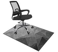 EYZO Tapis protège-Sol Chaise Bureau | Tapis Protecteur de Sol pour fauteuils de Gaming | Tapis de Sol Chaise de Bureau Tissu | Réduction du Bruitc sous Chaise de Bureau pour Sols Durs 90 × 140 cm