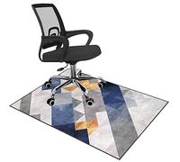 EYZO Tapis Protège-Sol pour Chaise de Bureau et Fauteuil de Gaming | Réduction du Bruit | Tissu | pour Sols Durs | 100 × 120 cm