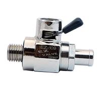 EZ-109 (12 mm-1,5) EZ Oil Drain Valve avec embout de tuyau droit amovible (H-001) Combo