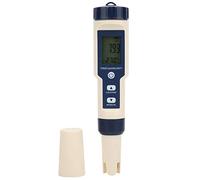 EZ-9909 5 en 1 Digital TDS Purity Meter Portable Analyseur de Salinité Stylo de Test de Qualité de l'Eau avec PH Salinité TDS EC Température pour Piscines d'Aquaculture