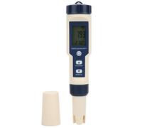 EZ-9909 Appareil de mesure de la qualité de l'eau 5 en 1 PH-Salinité TDS Testeur EC avec rétroéclairage