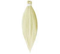 EZ Braid Extensions de tresses pré-étirées de 66 cm, lot de 3, texture yaki douce, professionnelle, sans démangeaisons, à fixer à l'eau chaude synthétiques (613#, 26inch（8pack/set）)
