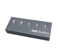 EZ DUPE Duplicateur de Clé USB à 4 Ports Cibles - Appareil Cloner Autonome Portable (Mini USB Plus MK2)