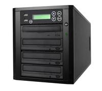 EZ DUPE Duplicateur Media Maven Plus - Cloneur de Clé USB et Disque Optiques (DVD/CD) à Trois Port Cible