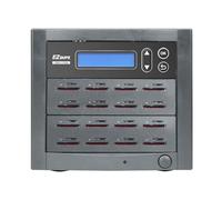 EZ DUPE Duplicateur SD et MicroSD 1 à 15 - 100 MB/s Haute Vitesse - Copie et Effacement de Cartes Mémoire (Pantera Series)