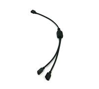 EZ-Fit Câble répartiteur 3 broches RGB adressable compatible avec ASUS TUF-X570, EK AIO 360, Gigabyte z390 aorus Master, RTX 2070 Super, RTX 3080 (1-to-2)